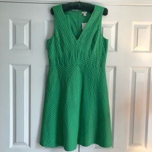 J.Crew Factory chevron pleated size 10 dress